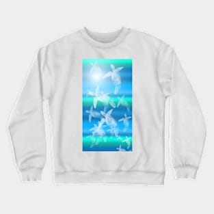 Turtles in the Ocean Crewneck Sweatshirt